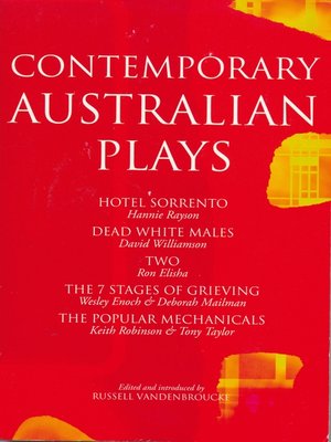 cover image of Contemporary Australian Plays